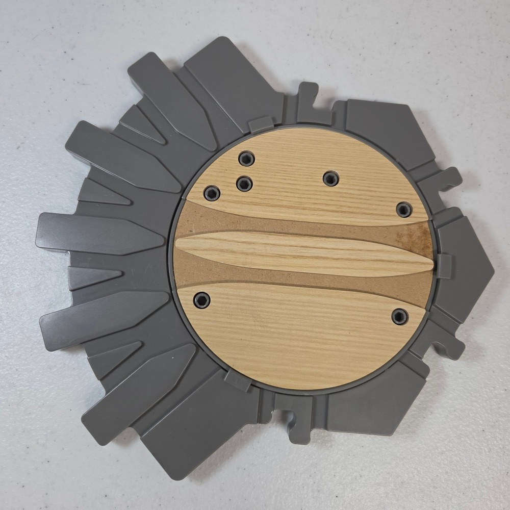 2018 Mattel Thomas & Friends Wood Turntable Track FTG74 Gray Wood